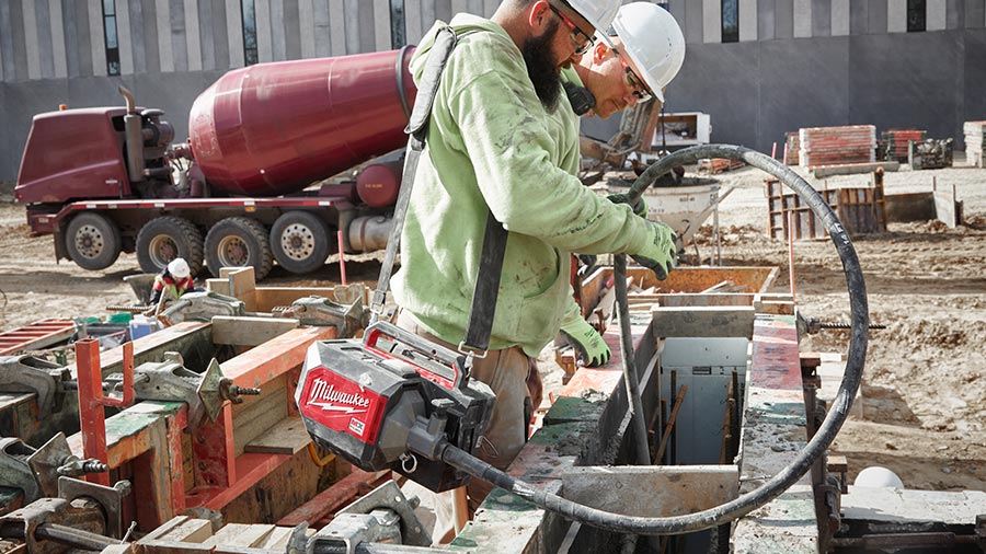 aiguille vibrante à béton sans fil MXF CVBC Milwaukee aiguille vibrante à béton sans fil MXF CVBC Milwaukee